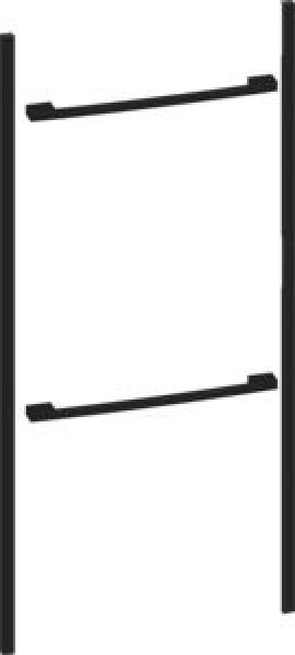 NEFF Z912ADY0 - Flex Design Kit für Seamless Combination , 120 cm, Deep black, oder für eine Schublade (Wärme-, Zubehör-, Vakuumier-) & einen Backofen & einen Kompaktbackofen